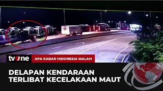 Mencekam! Rekaman CCTV Detik-detik Kecelakaan di Tol Semarang-Solo | AKIM tvOne