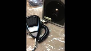 Astatic 636 Microphone Sound Test