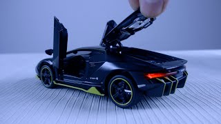 កូនឡានដែក - Unboxing Lamborghini Centenario Scale 1:32 Die cast Model Car