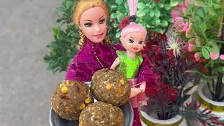 Barbie Doll House Toys In Indian Village: Kajol's Story - 125 Video Barbie Doll Routine