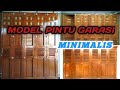 MODEL PINTU GARASI MINIMALIS