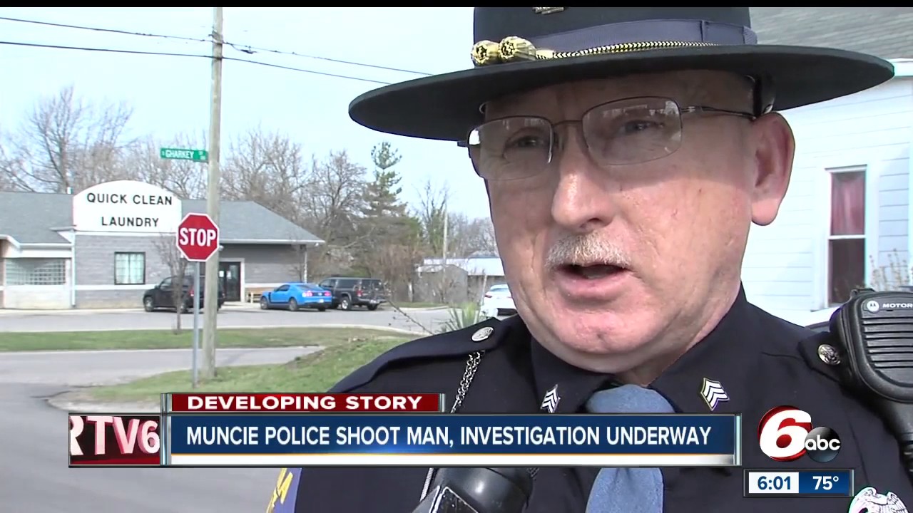 Man Injured In Officer Involved Shooting After Leading Muncie Police On ...