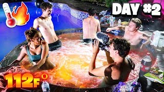 Last To Leave *SCORCHING* Hot Tub Wins $3,000 Challenge
