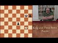 five minutes with ben king and three pawn endgame puzzle