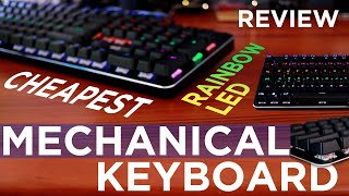 Cheapest Mechanical Keyboard Review Cosmic Byte CB GK 12 Blue Switch