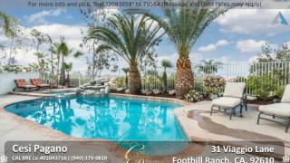 Priced at $865,000 - 31 Viaggio Lane, Foothill Ranch, CA 92610