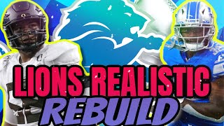 DETROIT LIONS REALISTIC REBUILD! | PENEI SEWELL! - Madden 21 Franchise