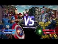 MARVEL VS. CAPCOM: INFINITE Ironman,Captain America VS CPU Ultron,Thanos