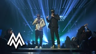 Fekky \u0026 Meridian Dan | 'Still Sittin Here / German Whip' live at MOBO Awards | 2014 | MOBO