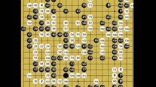 囲碁棋譜再現　第61回NHK杯テレビ囲碁トーナメント戦準々決勝　黒：山下敬吾　vs 白：首藤瞬