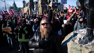 'Shift in tone': Day two of trucker convoy protests in Ottawa