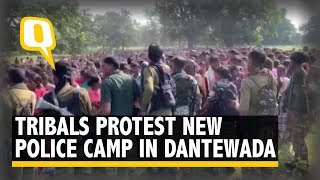 Dantewada: Tribals Protest New Police Camp in Maoist Stronghold | The Quint