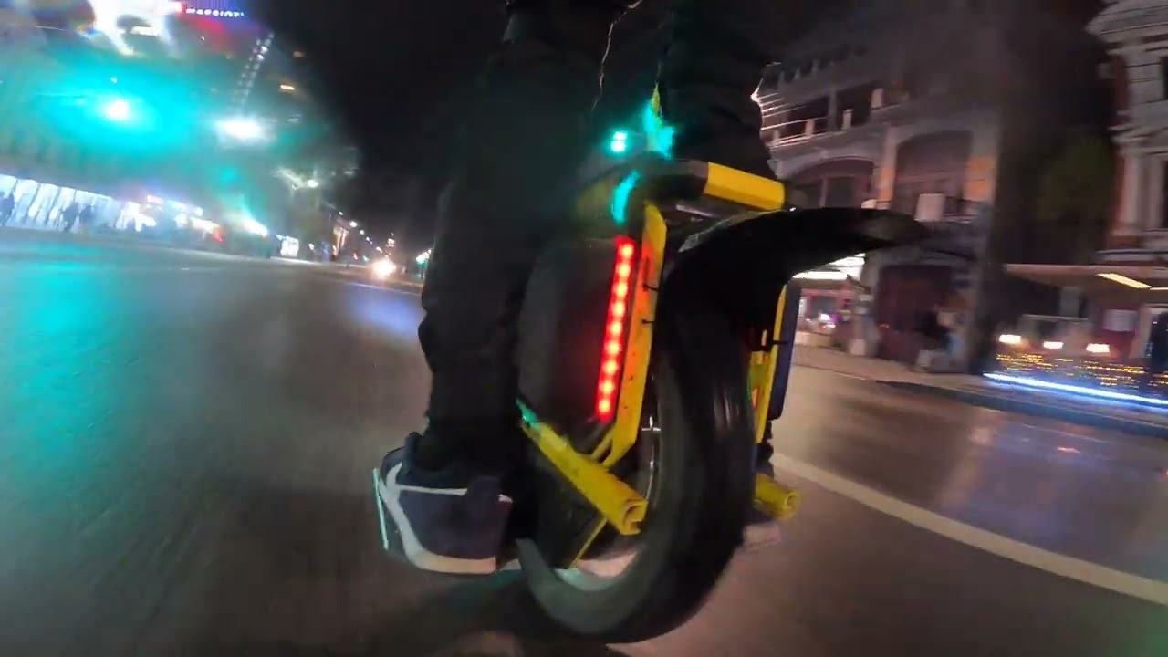 Euc City Night Ride Youtube