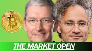 MAJOR PENSION FUND SELLS PALANTIR, BITCOIN LIQUIDATES $300M, NEW APPLE PRICE TARGET | MARKET OPEN