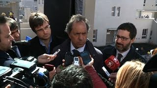 Scioli: “espero una actitud de grandeza de parte de la oposición en reconocer la lucha de Cristina”