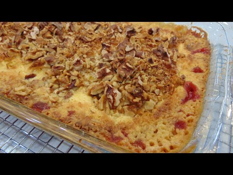 Dump cake with pineapple and cherry recipe