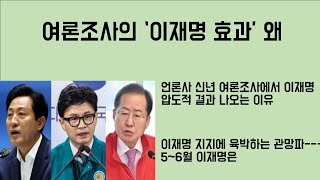 [최병묵의 팩트] 여론조사의 '이재명 효과' 왜