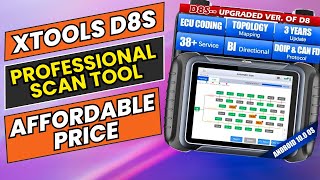 Xtool D8S BiDirectional OBD2 Scan Tool Best Professional Automotive Scanner at a DIY Price