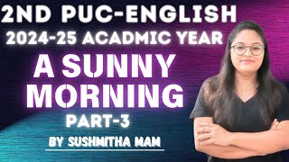 2nd PUC English | PUC Exams 2024-25 | PU Board 2024-25 | #2ndpucexam #2ndpucenglish