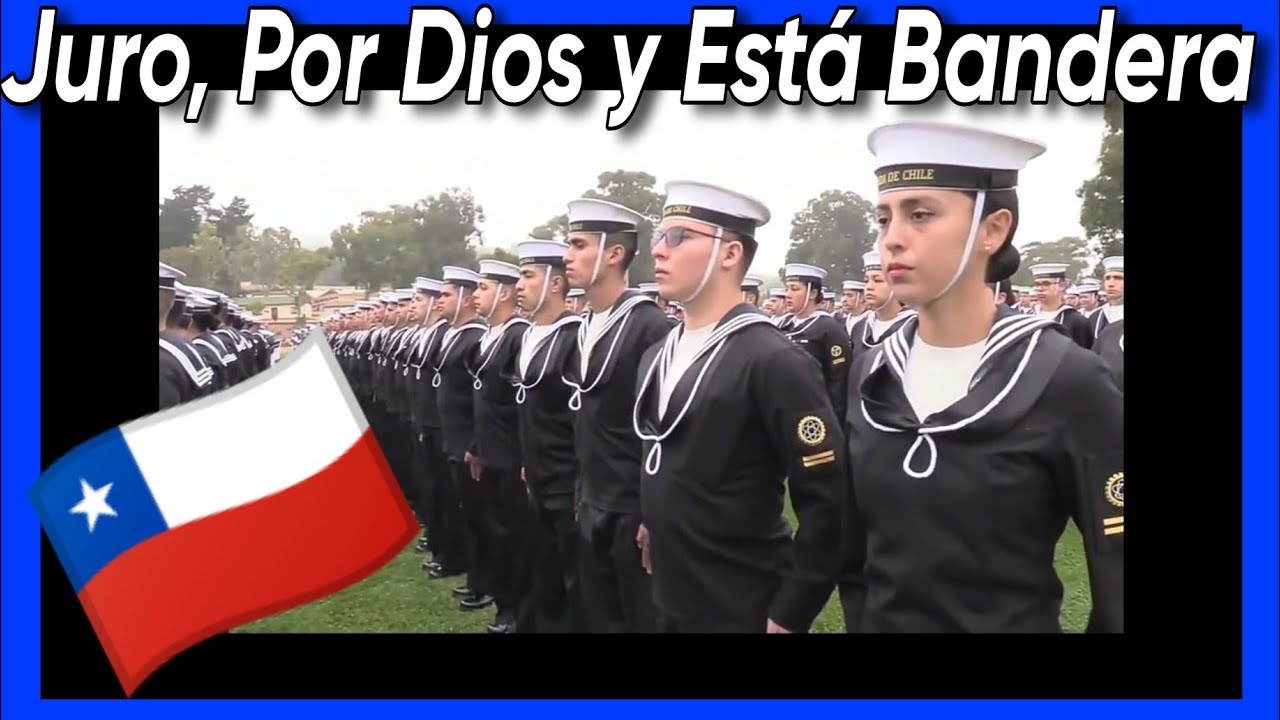 Juramento A La Bandera | Graduación Apolinav 2022 Armada De Chile - YouTube