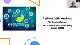 Python Files - Using JSON for configuration information