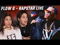 Waleska & Efra react to Flow G LIVE for the first time | Rapstar & Moon