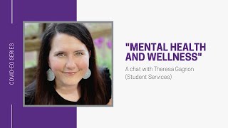 COVID-EO Series Episode #9 - Mental Health and Wellness with Theresa Gagnon