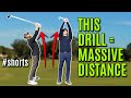 This golf swing drill will add MASSIVE DISTANCE! #shorts #golfswing #golf #ericcogorno