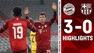 Perfect Groupstage with 6️⃣th Victory! | FC Bayern - FC Barcelona 3:0 | Highlights | UEFA CL
