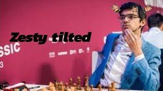 GM Anish Giri zesty tilted vs GM Daniel Naroditsky,