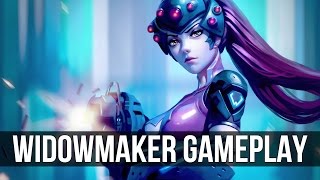 Overwatch Beta: Widowmaker Gameplay & Killstreak!