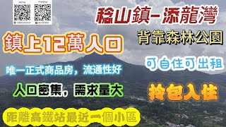 惠州惠東縣稔山鎮｜高鐵站旁｜添龍灣小區 背靠森林公園｜唯一鎮上正式商品房 人口密集 需求量大｜可自住可出租｜總價69萬｜#大灣區 #大灣區樓盤 #房产 #內地睇樓 #港人必睇 #港人置業