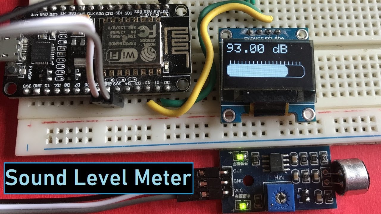 Decibel Meter Using Sound Module And Arduino With Lcd Display At