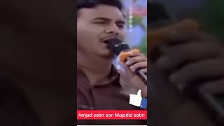 amjad Sabri son Mujadid sabri | amjad Sabri qawwali