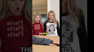 Britain and Baylaa's Reaction to Their New Moon Boots 😱🌑 #surprise #sisters #shorts