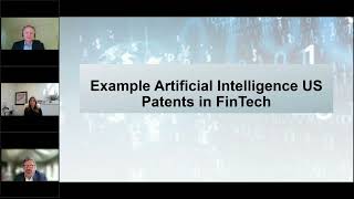 CLE Webinar - Artificial Intelligence Patenting in FinTech