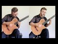 Jhoann Sebastian Bach Fugue No. 3 for two guitars in C Major by Andres Garcia