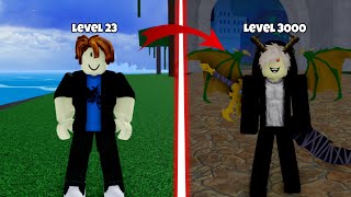 Getting My Friend The IMPOSSIBLE Draco V4 Race In Blox Fruits