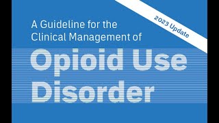 Provincial Webinar: Updates to A Guideline for the Clinical Management of Opioid Use Disorder