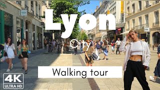 Lyon, France 🇫🇷, Walking tour 4k