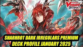 Scharhrot Dark Irregulars -  Cardfight Vanguard Premium Deck Profile January 2025