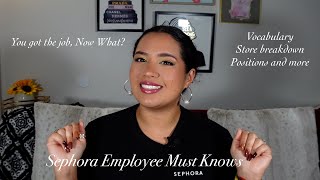 Sephora Employee Must Knows! | Vocabulary, Store Breakdown, etc. | Mars From Miami