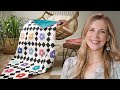 How to Make a Flower Child Baby Quilt - Free Quilting Tutorial