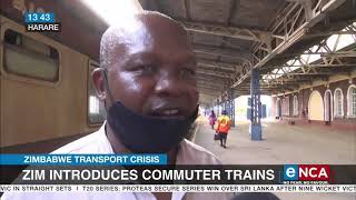 Zimbabwe introduces commuter trains