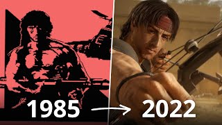 Evolution of RAMBO Games in 30+ Years (1985-2022)