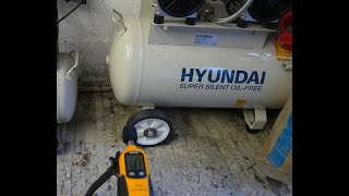 Hyundai 50L HY27550 vs Orazio 65DB 24L Air Compressor Noise Comparison