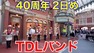 40周年2日め14時45分東京ディズニーランドバンド