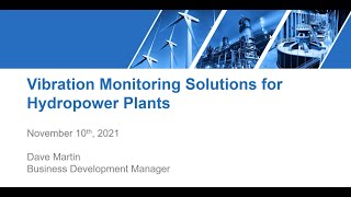 Vibration Monitoring Solutions for Hydropower Plants