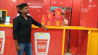 RED BUCKET BIRYANI | GODAVARIKHANI |  VINEEL FOOD AND TRAVEL..