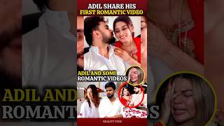 Adil Wife somi Share Romantic videos | adil durrani #bollywood #realitytime #wedding
